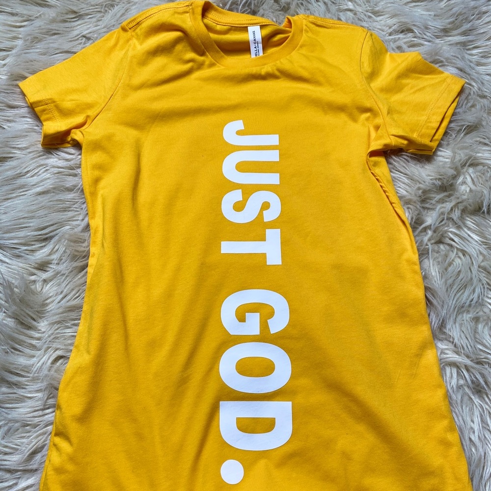 JUST GOD.